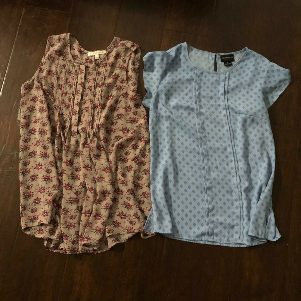 Two flowy blouses